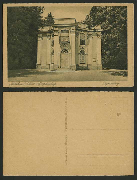 Munich Old Postcard - NYMPHENBURG PALACE - Pagodenburg