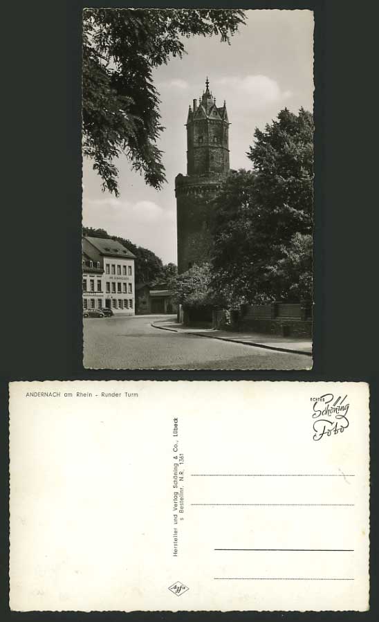Germany Old Postcard ANDERNACH NEAR RHINE Round Tower