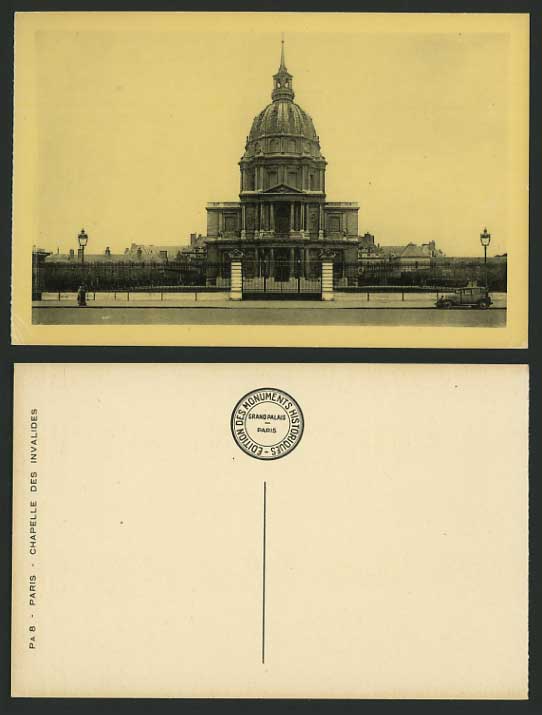 France Old Postcard - PARIS - Chapelle des Invalides
