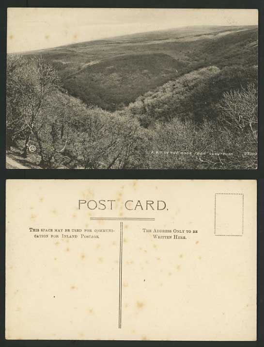 Devon Old Postcard CLOUTSHAM Bit of The Moor Landscape