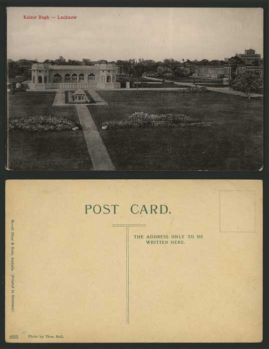 India Uttar Pradesh Old Postcard LUCKNOW - Kaisor Bagh
