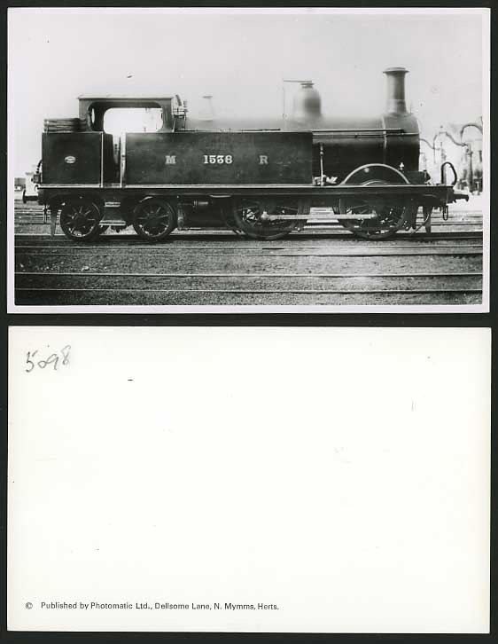 LOCOMOTIVE TRAIN M 1538 R Old Postcard - Railway Engine