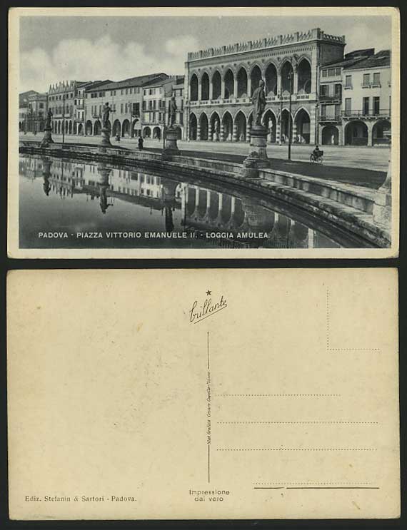 Italy Old Postcard PADOVA - Piazza Vittorio Emanuele II for Sale