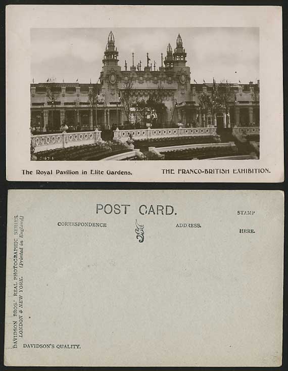 Franco-British Exhibition 1908 ROYAL PAVILION Elite Gdn