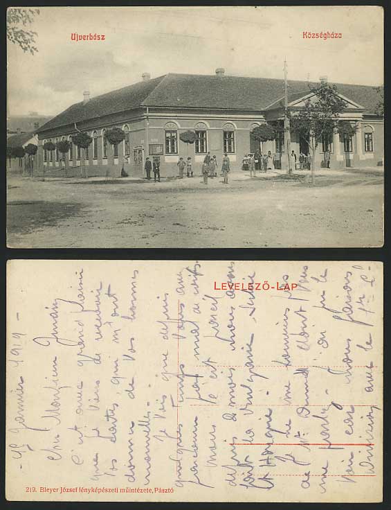 Serbia and Montenegro Old Postcard Ujverbasz Kozseghaza