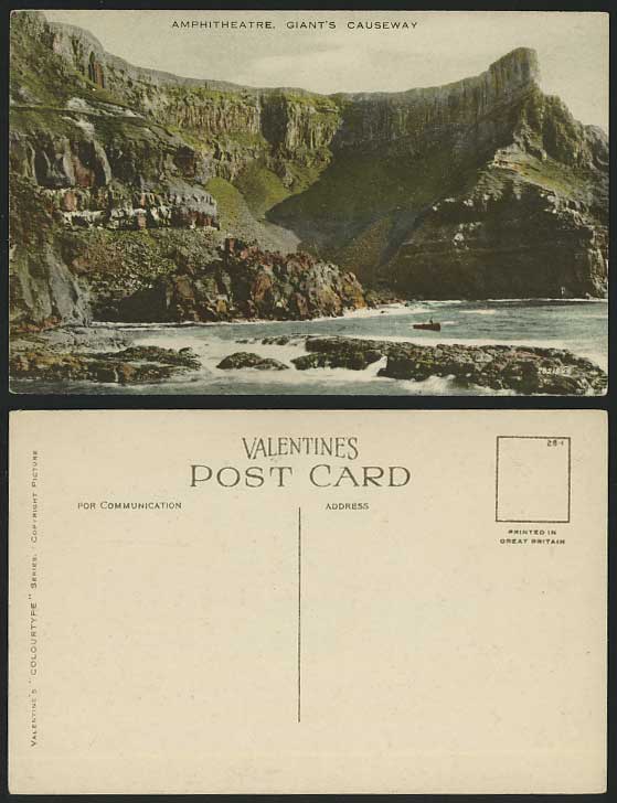 N. Ireland Old Postcard Giant's Causeway - AMPHITHEATRE