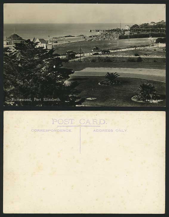 South Africa Old R.P. Postcard HUMEWOOD, Port Elizabeth