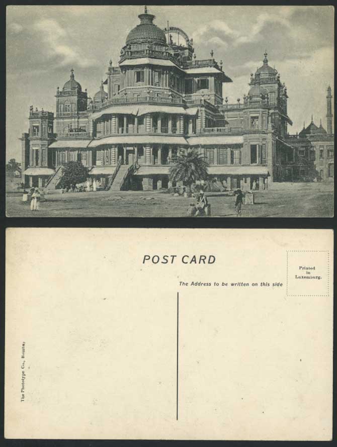 India British Indian Old Postcard Kaiser Pasand Lucknow The Phototype Co. Bombay