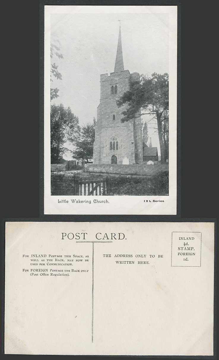 Little Wakering Church - St. Mary the Virgin Church, Barling, Essex Old Postcard