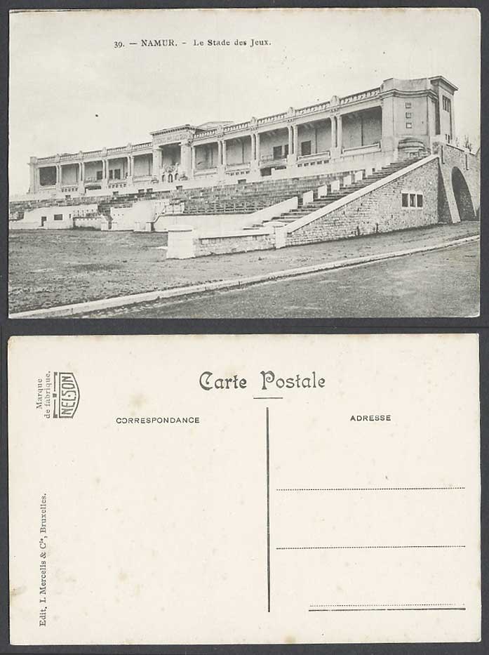 Belgium Namur Old Postcard Stade des Jeux, Stadium, Horse Race Course Racecourse