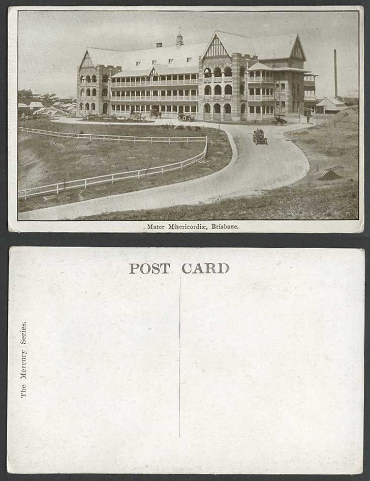 Australia Old Postcard Brisbane Mater Misericordiae Hospital Health Services QLD