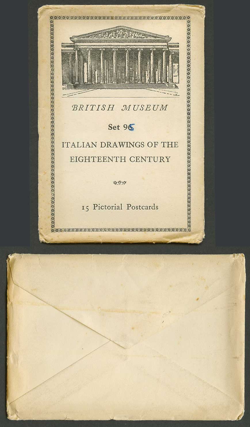 Empty Wallet for Old Postcards, Italian Drawings of 18th Century, British Museum