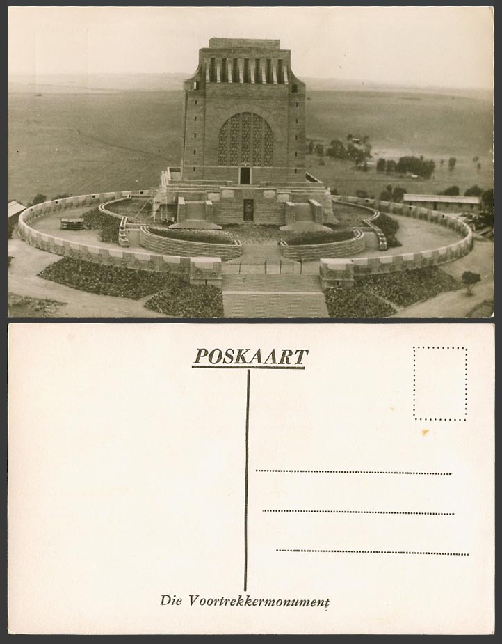 South Africa Old Postcard Pretoria Voortrekker Monument, Die Voortrekkermonument