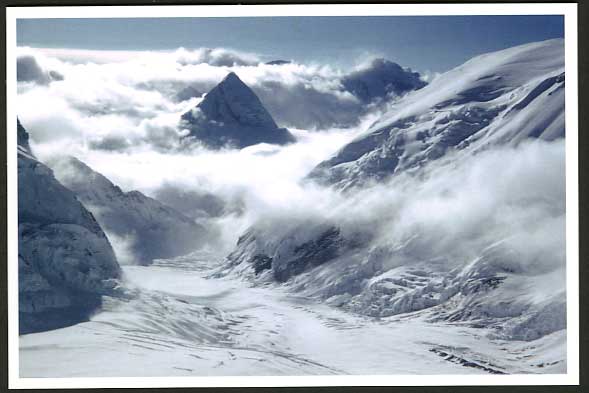 MOUNT EVEREST Expedition 1953 Postcard WESTERN CWM FORMATION from Lhotse Face
