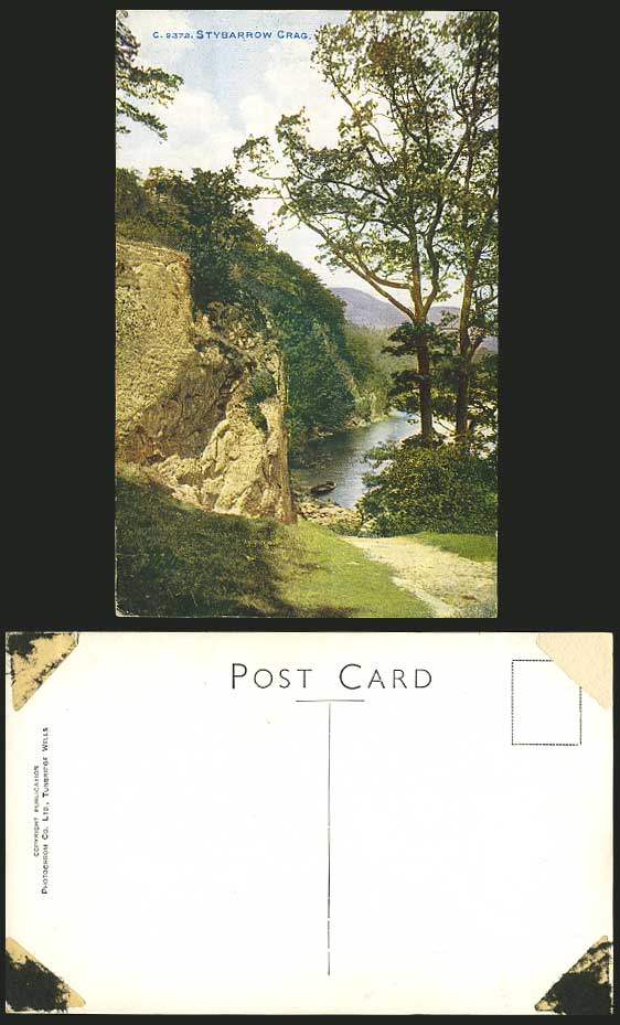 STYBARROW CRAG - Ullswater - Lake District Old Postcard