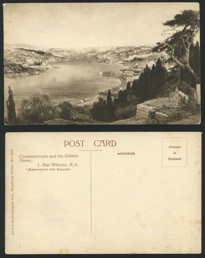 Constantinople, Golden Home J. Mac Whirter Old Postcard