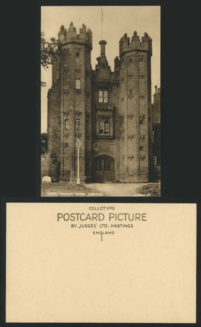 Suffolk - HADLEIGH - Deanery Tower Old Judges' Postcard